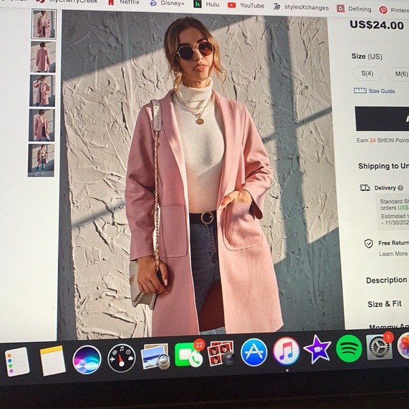 Pink Coat - Picture 1 of 7